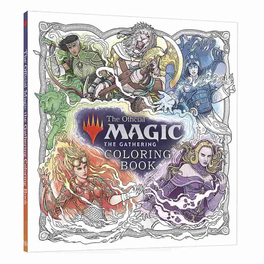 Magic The Gathering: Coloring Book Paperback