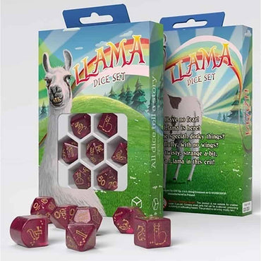 Llama Dice Set: Puffy