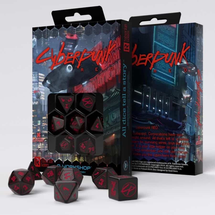 The Cyberpunk Rpg Dice Set