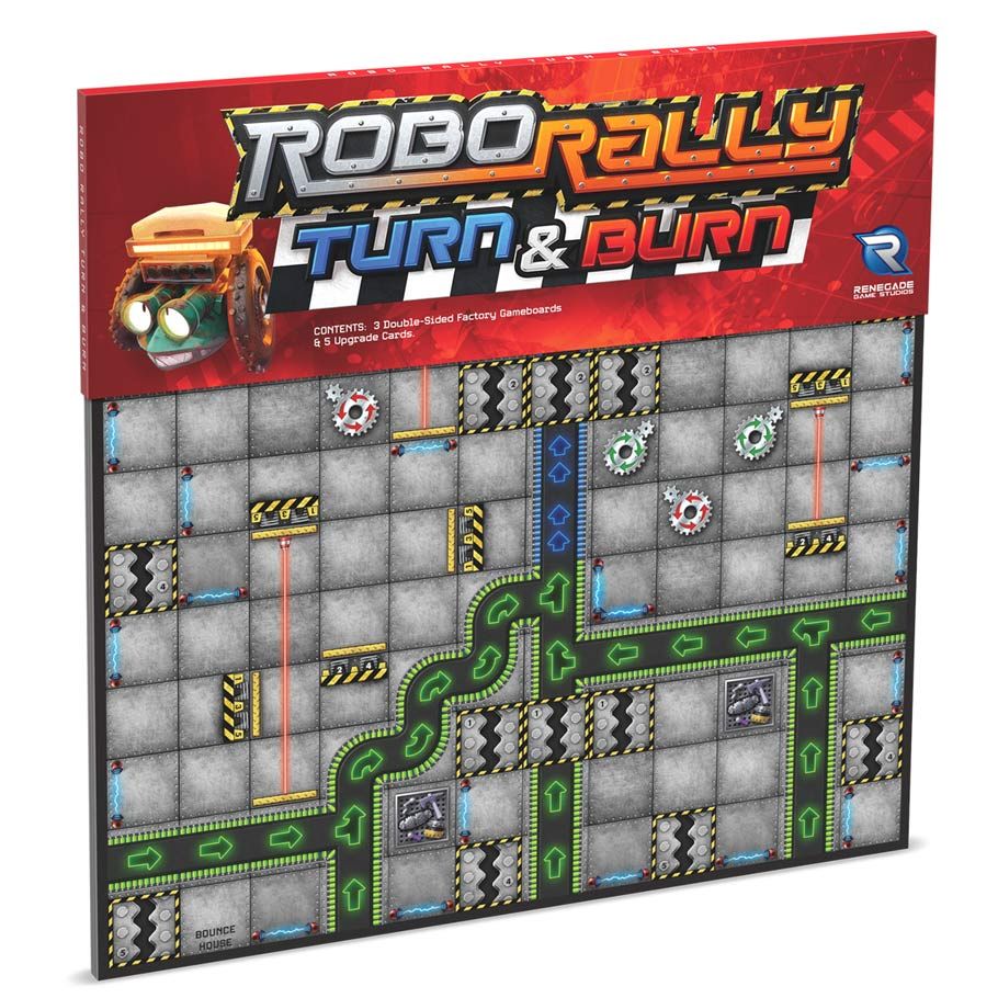 Robo Rally: Turn and Burn Expansion