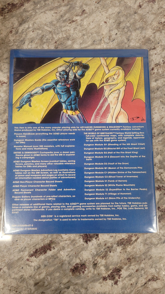 Advanced Dungeons & Dragons Module D3: Vault of the Drow