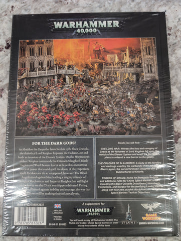 Warhammer 40k Traitors Hate Games Workshop Black Crusade HC