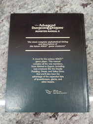 Advanced Dungeons and Dragons Monster Manual II Hardcover Gary Gygax