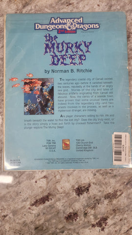 AD&D 2nd Edition - The Murky Deep - Module GA1 - TSR 9422 - 1993 - VF