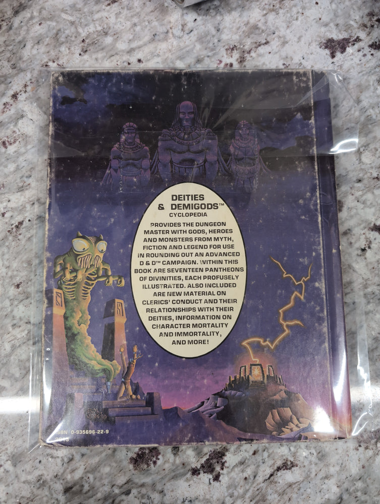 TSR Advanced Dungeons & Dragons Deities & Demigods Cyclopedia 1980 (Cthulhu Mythos)