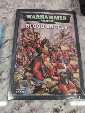 Games Workshop Warhammer 40K Blood Angels Codex ISBN 978-1841549606