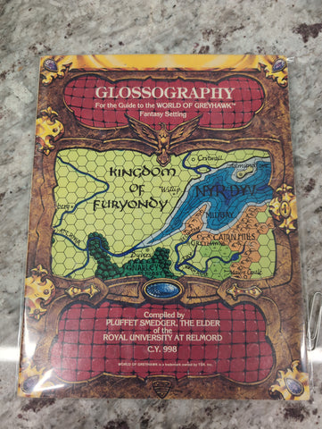 Glossography Guide to the World of GreyHawk Advanced D&D Dungeons & Dragons