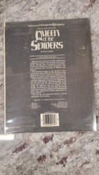 Advanced Dungeons & Dragons AD&D Queen Of The Spiders 9179 TSR 1986 NO MAP BOOK