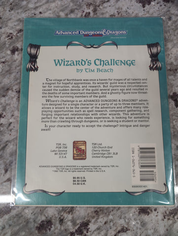 Wizard's Challenge (Adventure Module HHQ2) (TSR 9359) - #163592 - 2nd Edition