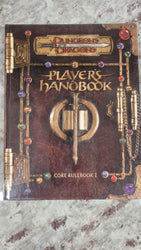 Dungeons & Dragons Player's Handbook: Core Rulebook 1 - Hardcover 3.0