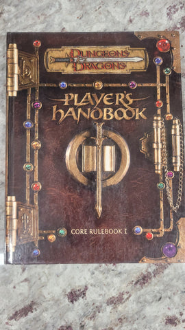 Dungeons & Dragons Player's Handbook: Core Rulebook 1 - Hardcover 3.0