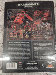 WARHAMMER 40,000 hardcover book - Codex Adeptus Astartes - Blood Angels