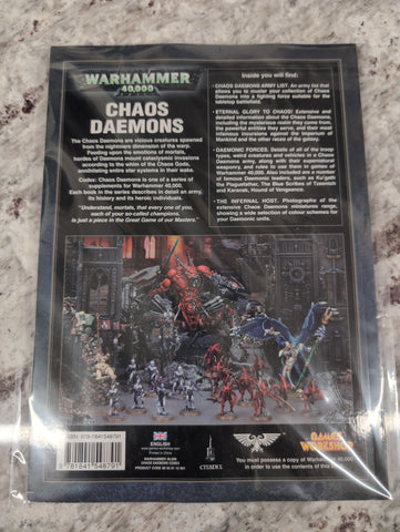 Warhammer 40,000 Chaos Daemons Rules Supplement