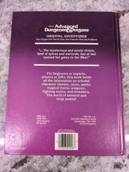 Vintage 1985 Oriental Adventures Advanced Dungeons & Dragons TSR Gary Gygax AD&D