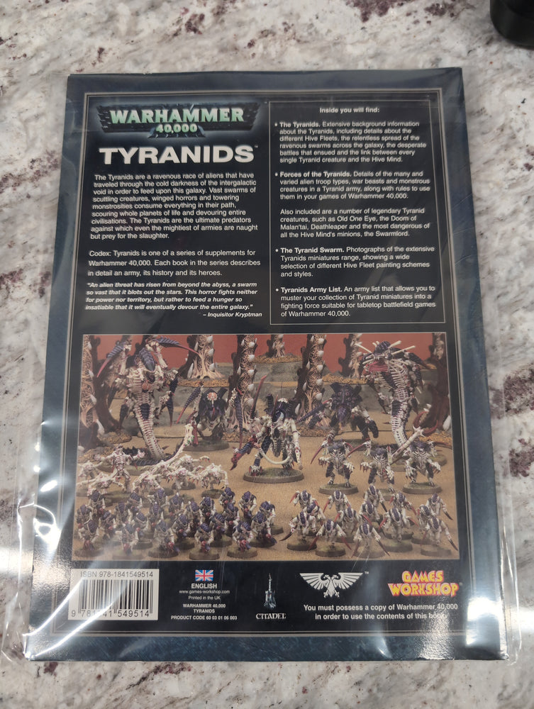 Warhammer 40k Codex Tyranids 2009 Games Workshop