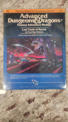 Lost Tomb of Martek - AD&D Advanced Dungeons & Dragons TSR 9054