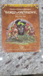 Advanced Dungeons and Dragons Module WG6 Greyhawk Isle of the Ape 9153