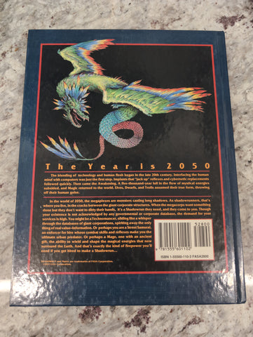 Shadowrun Where Man Meets Magic And Machine Hardcover Book