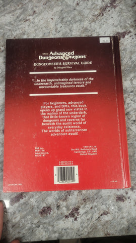 Advanced Dungeons and Dragons: Dungeoneer's Survival Guide 1986