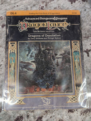 Dungeons and Dragons 1e Dragonlance - DL4 Dragons of Desolation TSR 9139