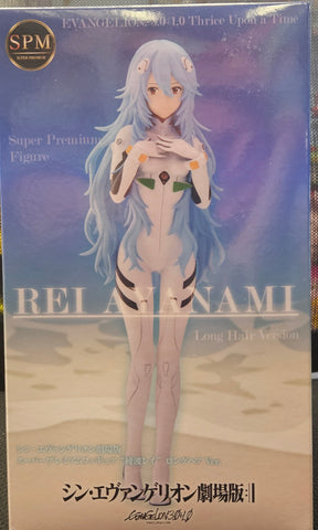 Evangelion: 3.0+1.0 Thrice Upon A Time SPM Figure Rei Ayanami Long Hair Ver. 503002