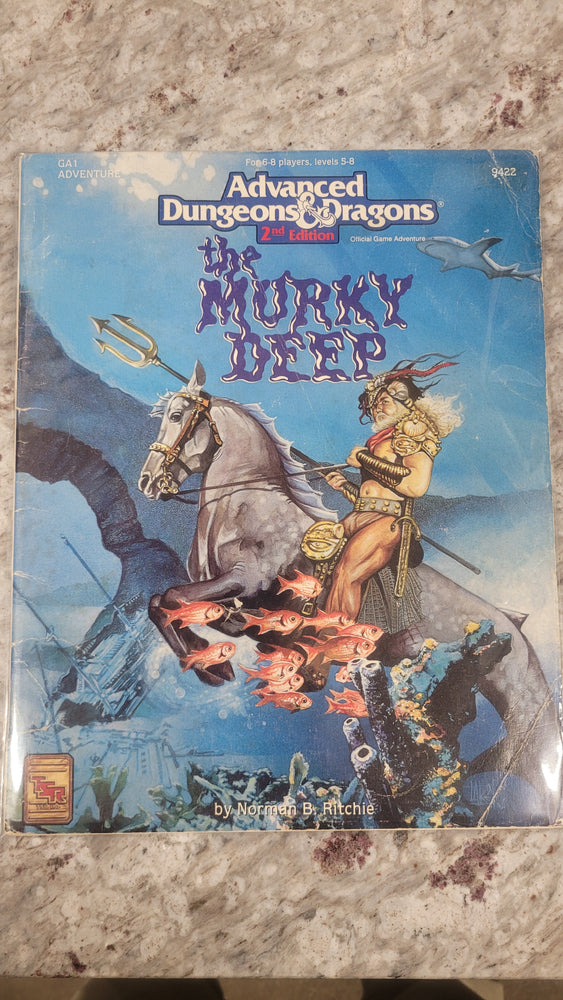 AD&D 2nd Edition - The Murky Deep - Module GA1 - TSR 9422 - 1993 - VF