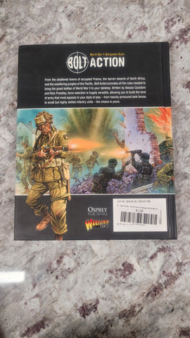 Bolt Action: World War II Wargames Rules (First Edition) (Hardcover)