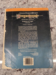 Dragons of Light Advanced Dungeons Dragons DragonLance DL7 Original (1985) 9136