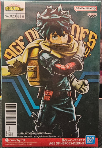 My Hero Academia Age of Heroes Deku III Figure 88496
