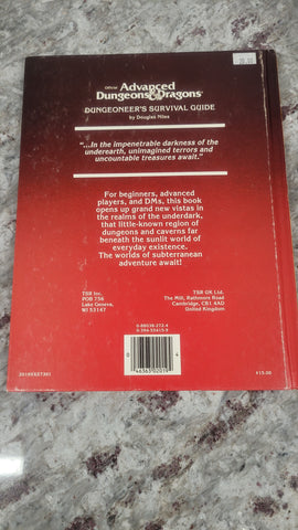 Advanced Dungeons and Dragons: Dungeoneer's Survival Guide 1986