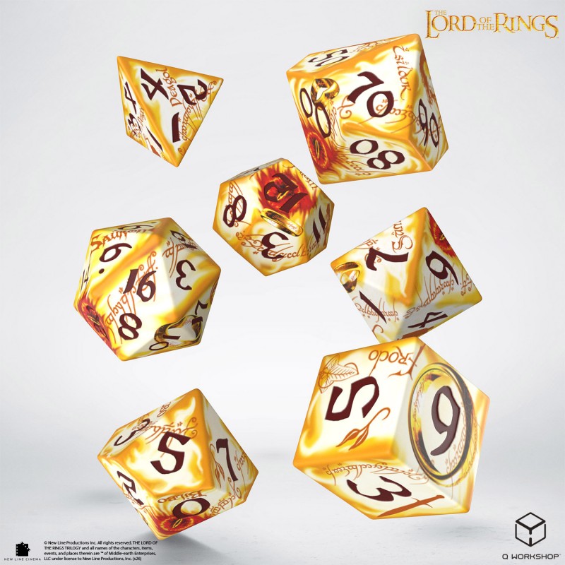 Full Art Dice® Set - Whitefire Radiance