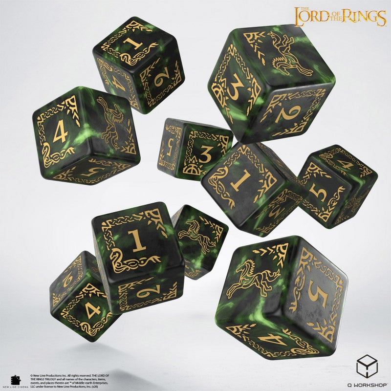 The Lord of the Rings: Rohan 10xD6 Dice Set