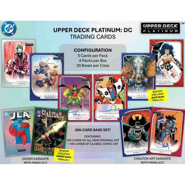 Upper Deck Platinum DC Trading Cards (2026) Blaster
