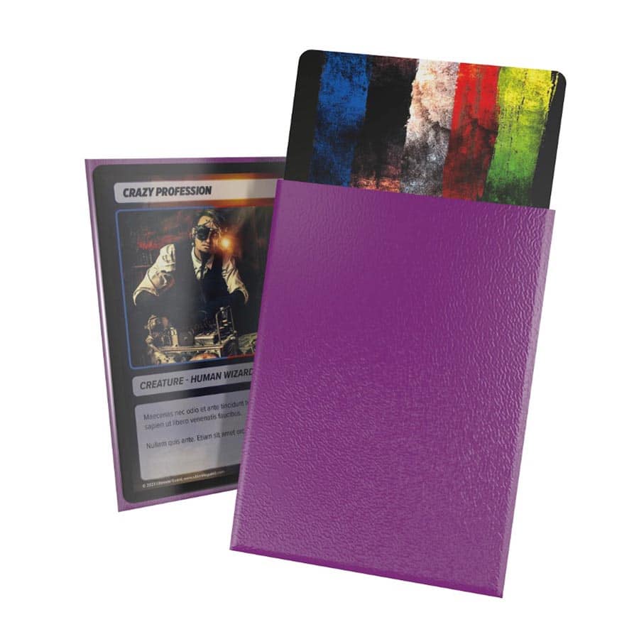 Cortex Sleeves: Standard Size Matte Purple (100ct)