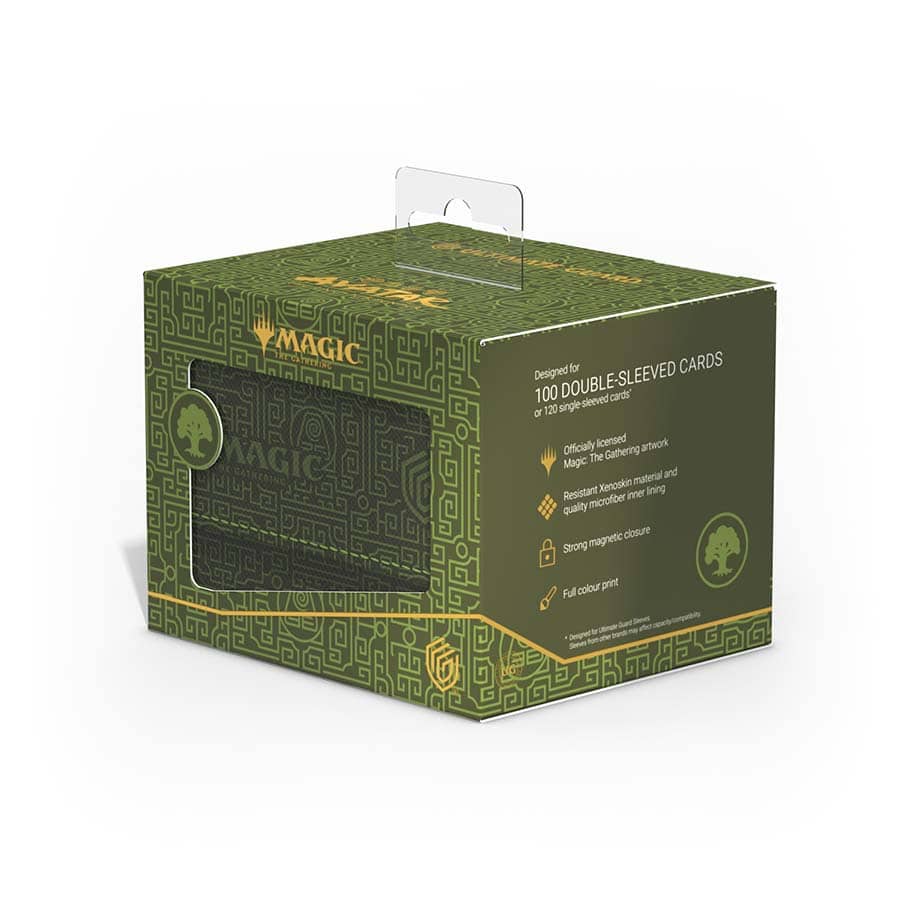 Ultimate Guard: Magic The Gathering: Deck Case Sidewinder 100 Xenoskin: Tla Avatar The Last Airbender: Mana Symbol Green