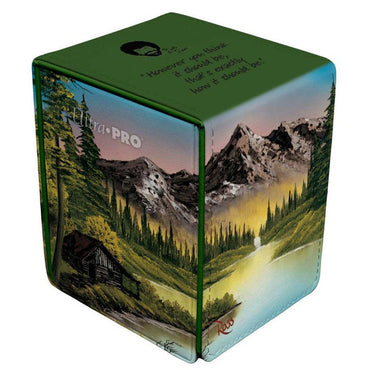 Deck Box: Alcove Flip: Bob Ross: Mountain Retreat