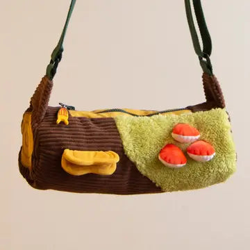 Corduroy Log Bag