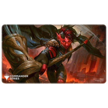 Ultra Pro: Magic The Gathering: Commander Series 7 (fan Vote 2): Q3 2025 Stitched Edge Playmat: Karlach