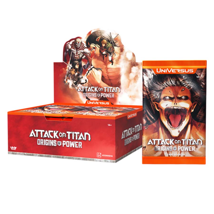 Attack On Titan: Origins Of Power Booster Box