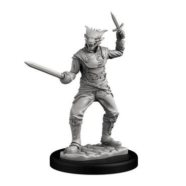 Next Level Miniatures: Player Character Set: Dragonborn Swashbucklers (2)