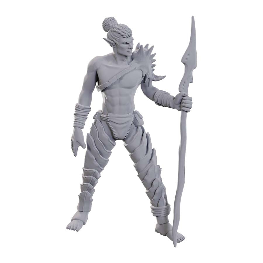 Dungeons And Dragons Nolzur's Marvelous Miniatures: W23 Sea Elf Leader