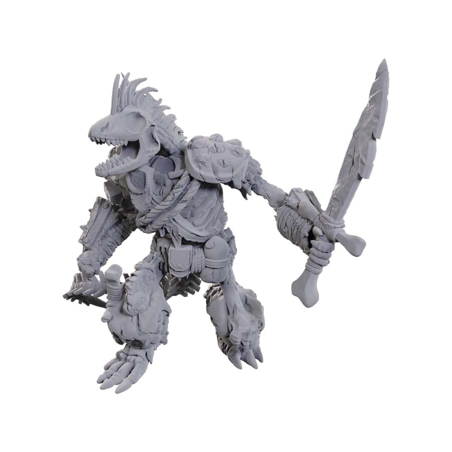 Dungeons And Dragons Nolzur's Marvelous Miniatures: W23 Lizardfolk Skeleton