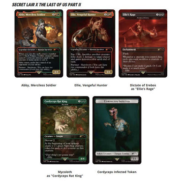 Magic The Gathering: Secret Lair Drop: The Last Of Us Part Two: Path Of Retribution (Nonfoil)