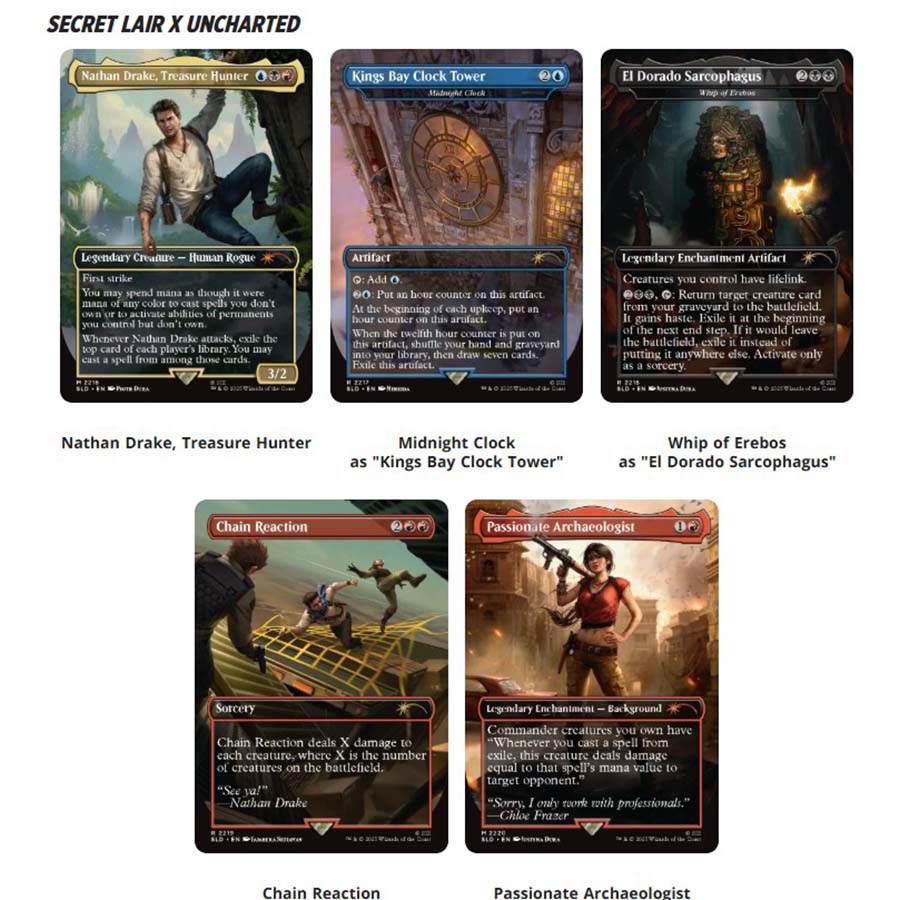 Magic The Gathering: Secret Lair Drop: Uncharted (Nonfoil)