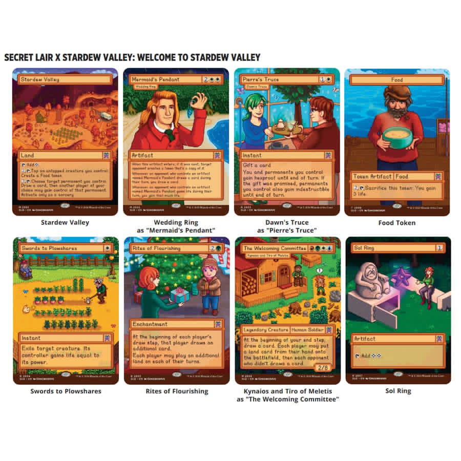 Magic The Gathering: Sld Secret Lair Drop: Stardew Valley (Nonfoil)
