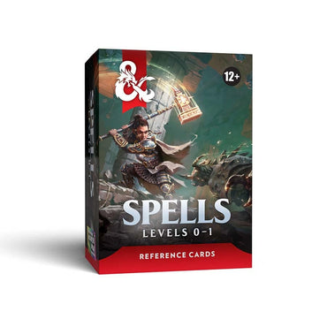 Dungeons And Dragons Reference Cards: Spells 1 (levels 0-1)
