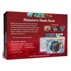 Dungeons And Dragons Reference Cards: Monsters (fearsome And Ferocious)