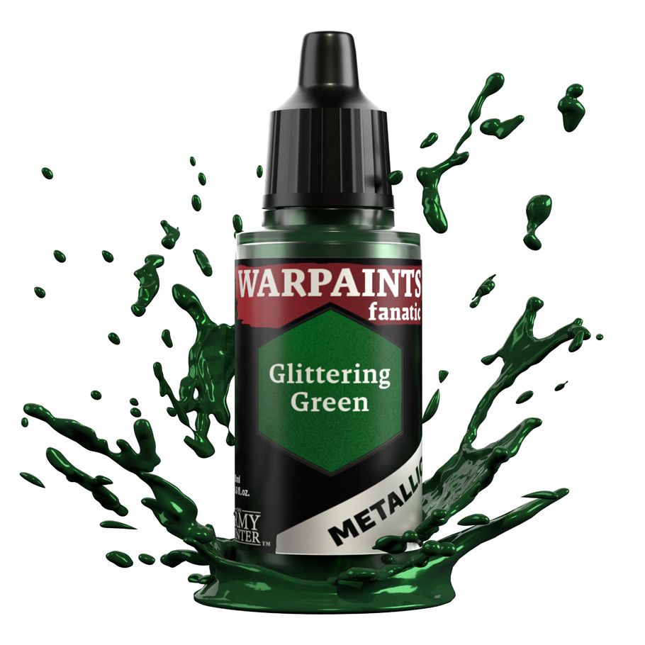 Warpaints Fanatic Metallic: Glittering Green