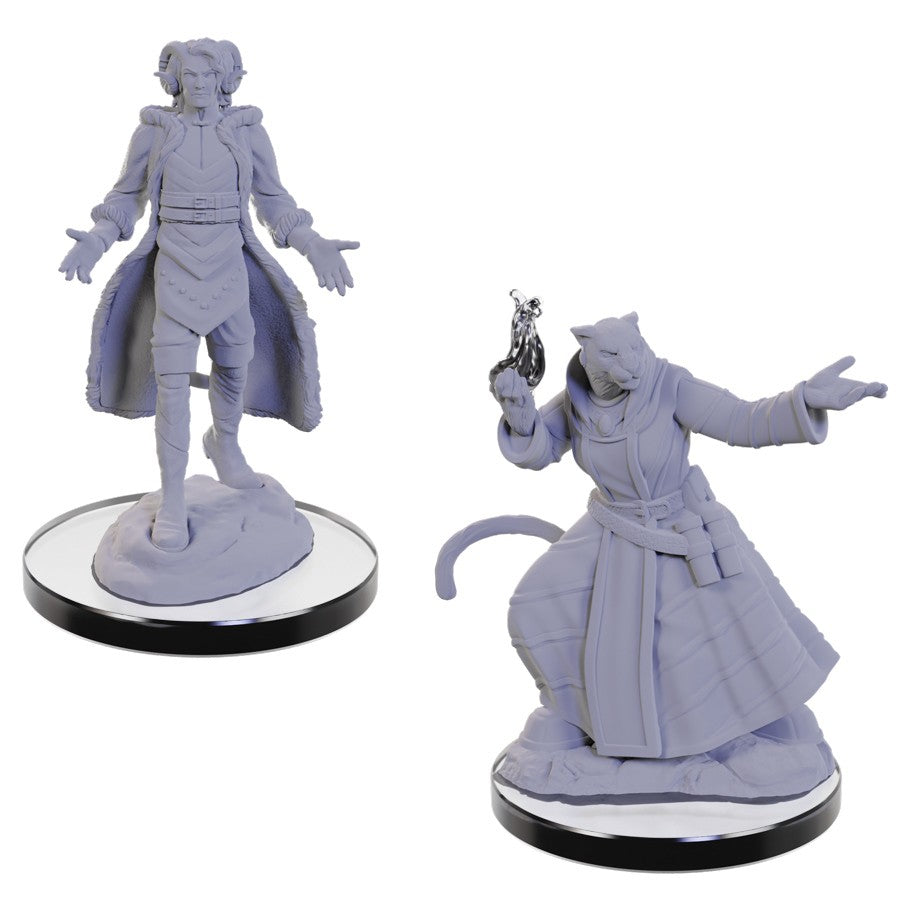 Critical Role: Unpainted Miniatures: W5 Lucien Tavelle and Cree Deeproots