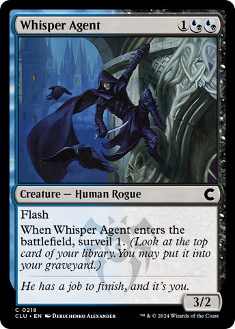 Whisper Agent [Ravnica: Clue Edition]